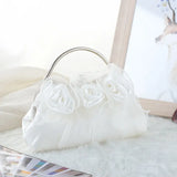 White Rose Handbag for Weddings Parties Pakistan