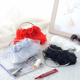 White Rose Handbag for Weddings Parties Pakistan