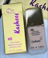 Kashees HD Foundation High Coverage 24Hr Long Lasting