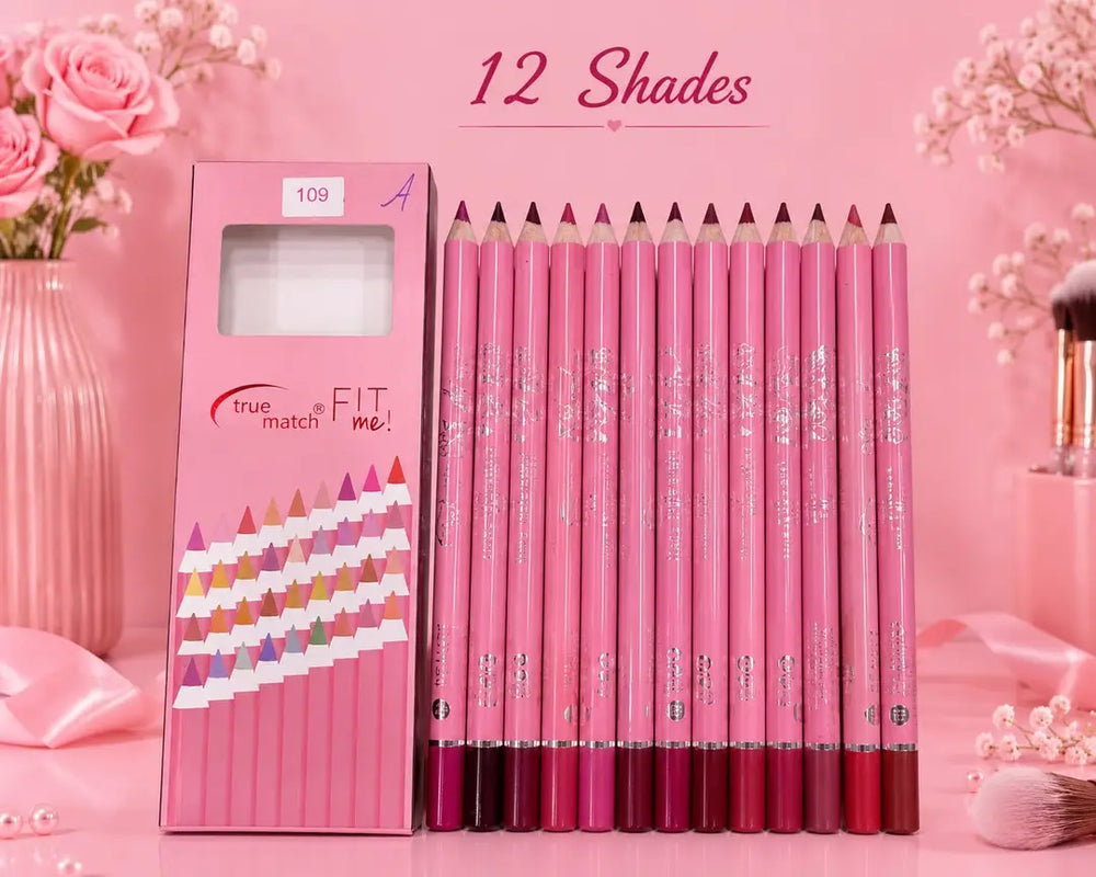 Hudamoji Lipstick Pencil 8 pcs set
