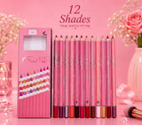 Hudamoji Lipstick Pencil 8 pcs set
