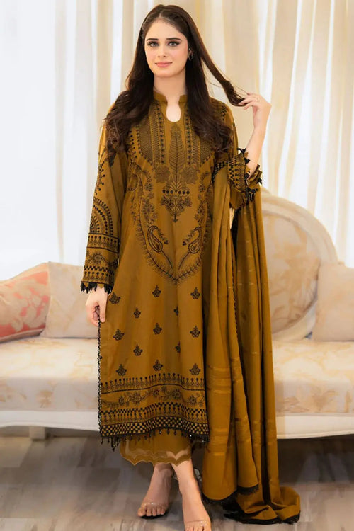 HIT ARTICLES MIX BRAND 3 Pcs Unstitched Embroidered Suit