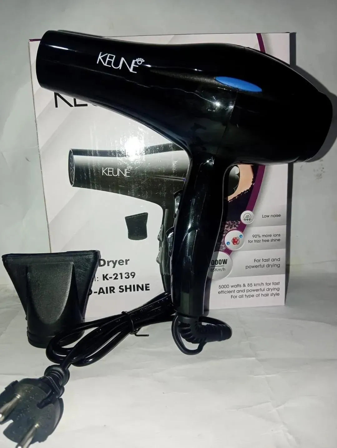 Keune K-2139 Hair Dryer 5000W Black