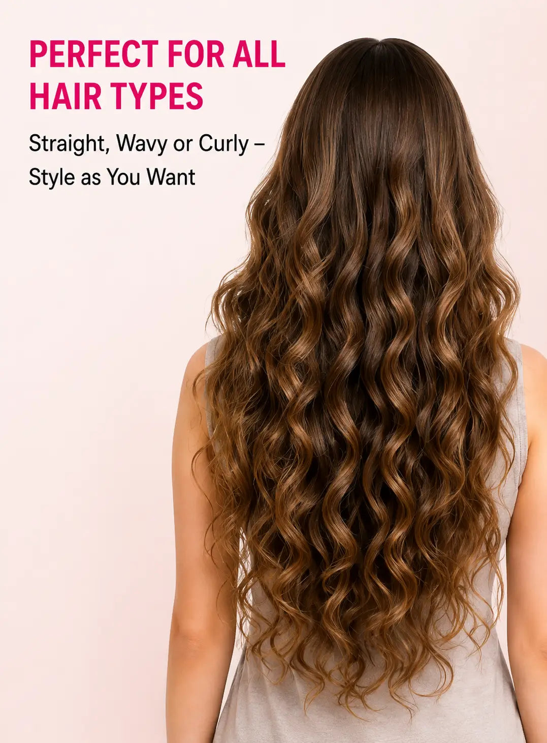 Fast-drying technology for quick styling Made from premium ABS plastic for durability Smooth bristles for tangle-free results Lightweight and easy to handle Ideal for daily use and special occasions Comes with 1 x Hair Straightener Brush
