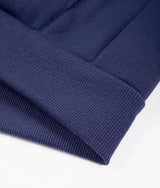Men Blue Polyester Zipper Track Suit 2 Pcs