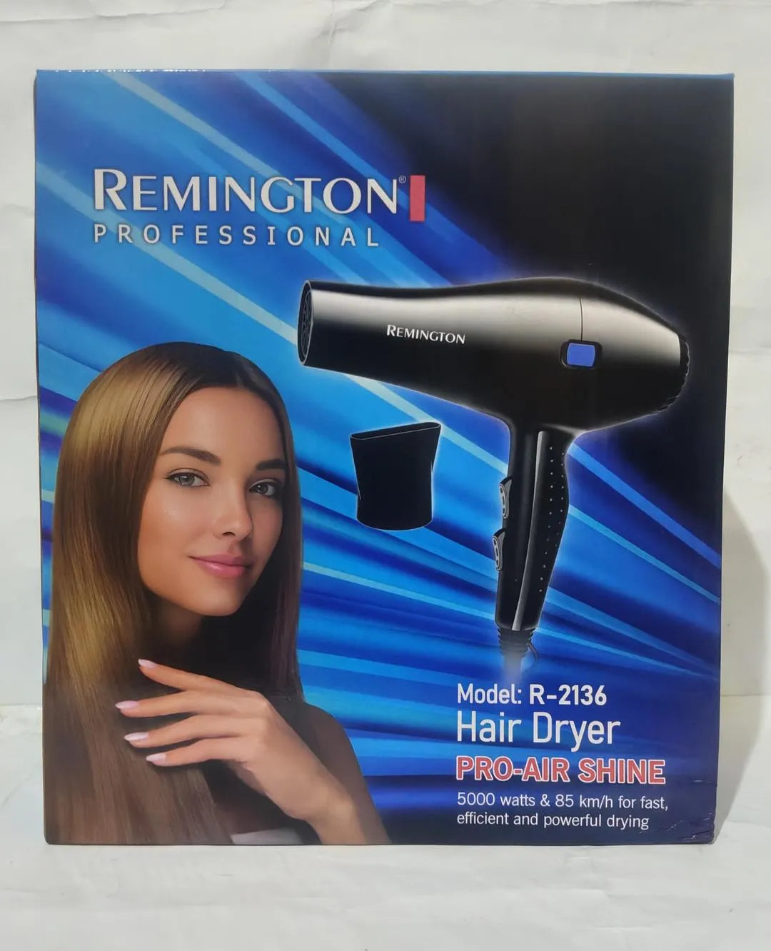 Remington Professional R-2136 Hair Dryer Black Fast Drying